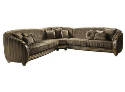 Sofa L-vorm leren bank woonlandschap set design hoekbank arredoclassic
