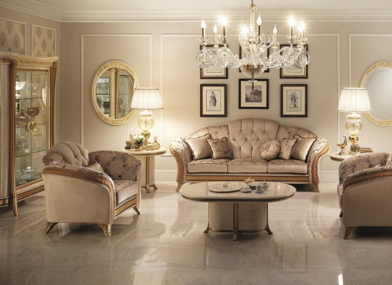 Sofagarnituur 3+2+1 zits woonlandschap bank Arredoclassic garnituur banken