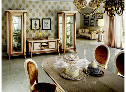 Wandmeubel Vitrine Ladenkast Kast dressoir Barok Rococo Jugendstil