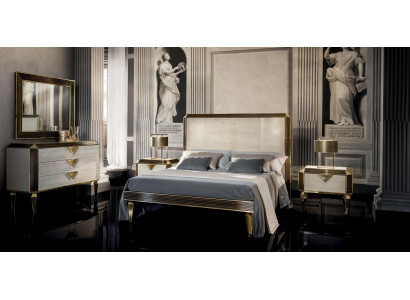 Slaapkamermeubelsets Compleet Bed Commode Nachtkastje 5-delig arredoclassic Nieuw