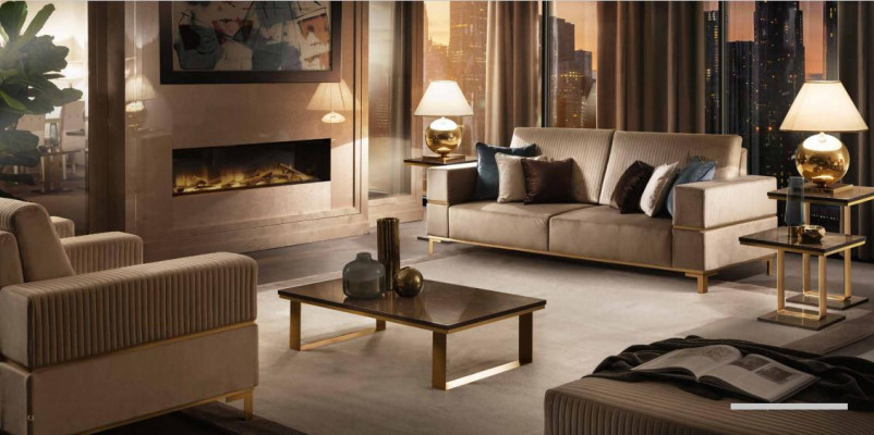 Sofagroep 3-zitsbank Bank Zitbank Bekleding Set Moderne Banken Sofa's