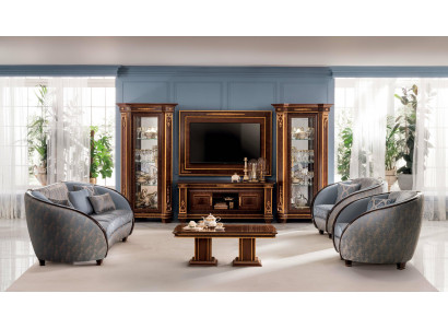 Luxe Klasse 2+1 Italiaanse meubels Woonkamerset Sofa Bank arredoclassic™ Nieuw
