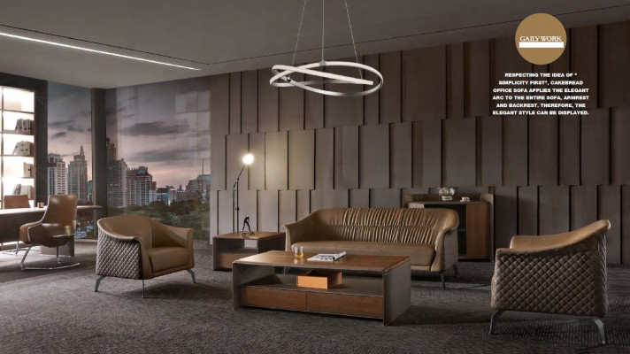 Bankstel set ontwerp banken bekleding decor banken leer ontspan moderne
