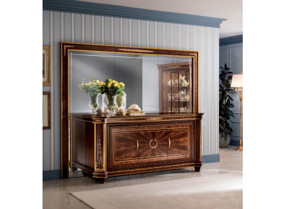 Buffet Kast Dressoirs Woonkamer Wandkast + Spiegel