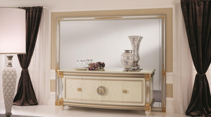 Buffet Dressoir Commode Spiegel Echt Handwerk Barok Rococo arredoclassic