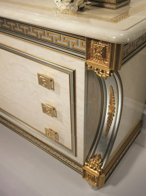 Buffet Dressoir Commode Spiegel Echt Handwerk Barok Rococo arredoclassic