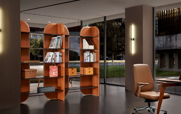 Ontwerp wandplank woonkamer kasten rekken boekenkast
