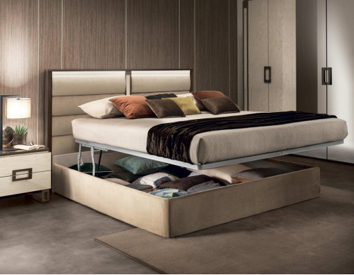 Bed 2x Bedside table 3-piece Bedroom set Design Modern Luxury Beds Furniture New
