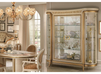 Vitrine Kast Klassieke vitrinekasten Woonkamer kasten Dressoir arredoclassic