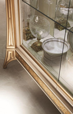 Vitrine Kast Klassieke vitrinekasten Woonkamer kasten Dressoir arredoclassic