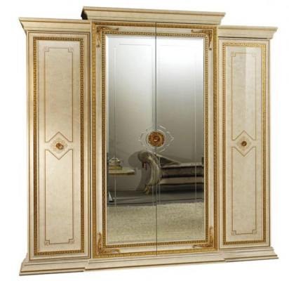 Slaapkamer kledingkast 4-deurs wandkast Houten kast Kledingkasten.