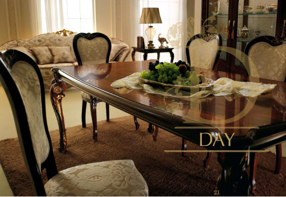 arredoclassic™ Luxe klassieke eetkamer + 4 stoelen stoel set garnituur