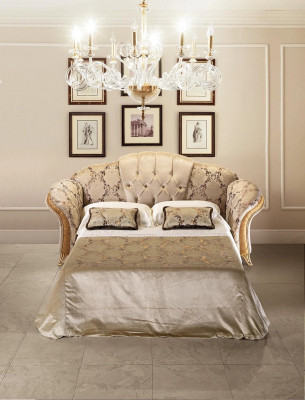 Slaapbank Bank 3-zits Groot bedfunctie Slaapbank Sofas Banken arredoclassic