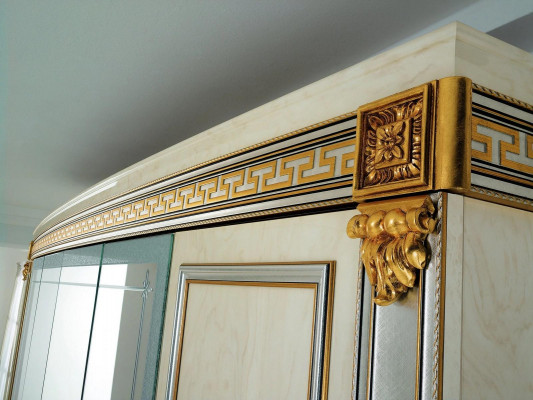Luxe kledingkast kledingkasten hoogglans meubels designerwonen hout nieuw