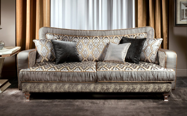 Ontwerp Bank Bank Beklede Banken Bankstellen Zitgroep 3-zits arredoclassic