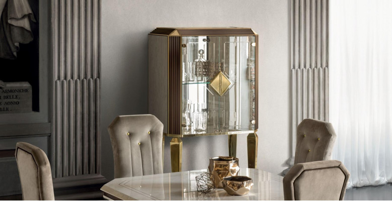 Kast Bar Barkast Vitrine Woonkamer Ontwerpregaal Meubels arredoclassic