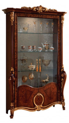 Luxe vitrine meubels woonkamer kast glazen vitrines designer kasten commode