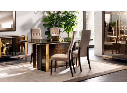 Eettafel eetkamerset eetgroep klassieke tafel 5-delige tafels nieuw 4 stoelen