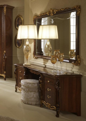 Kaptafel spiegel luxe console commode slaapkamer barok rococo nieuw