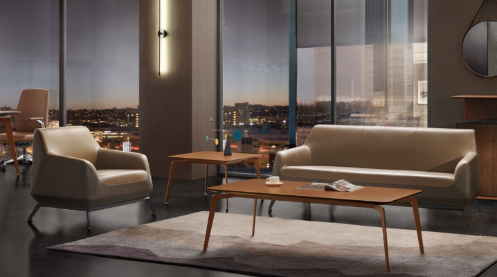 Sofa Ontwerp Bankstellen Beklede Banken Lederen Relax Moderne Nieuw 3 Zits