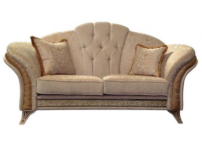 Sofa 2 zitsbank Ontwerp Bekleding Klassieke Stof arredoclassic Tweezitter
