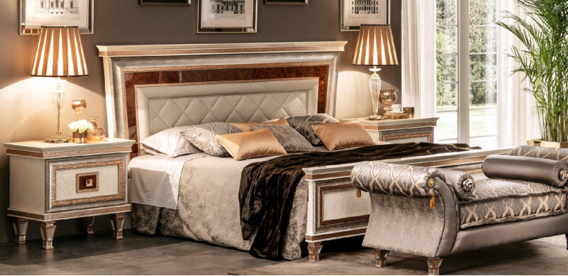 Designer Bedden Bedden Gestoffeerd Bed 180x200 Huwelijksbed Tweepersoonsbed arredoclassic meubels