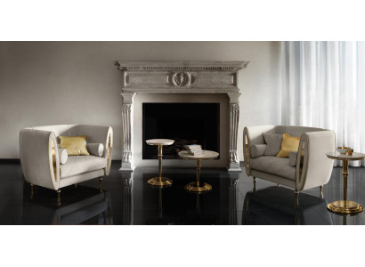 Fauteuil TV-fauteuil Bank Barok Rococo Jugendstil Designer decoratie-meubels