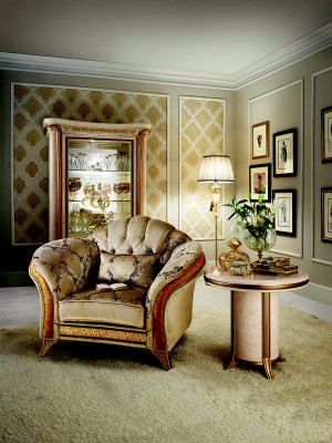 Fauteuil Tv-fauteuil Bank Barok Rococo Jugendstil Designer meubels