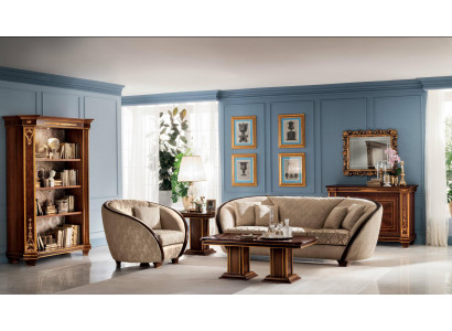 Klassieke bank 1-zits fauteuil tv-jugendstil-barok-rococo bankstel