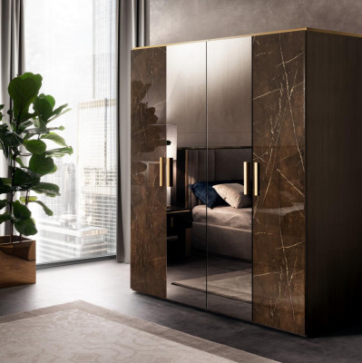 Luxe kledingkast Ontwerper kledingkasten Hoogglans meubels Wonen Hout Nieuw