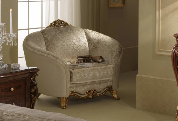 Ontwerp Luxe Stoel Fauteuil Bank 1-zits TV-lounge Chaise Sofa Textiel Nieuw