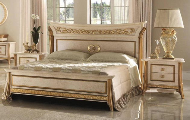Bed Design Luxury Double Hotel Beds Bedroom 180x200 arredoclassic Furniture