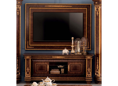 Wandkast Vitrine RTV Sideboard Kast Wand Rococo Ontwerp Barok