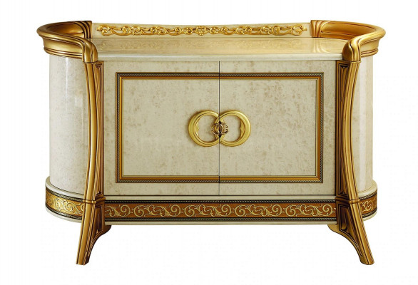 Kommode Ontwerp Hout Ladenkast Luxe Dressoir Laag Dressoir Beige
