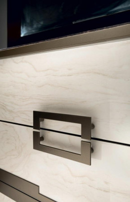 Stel dressoirspiegel hout dressoir dressoir kast ontwerp modern meubelgroep