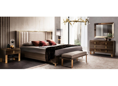 Bed Bekleding Design Tweepersoonsbedden Hotel Slaapkamer 180x200cm arredoclassic