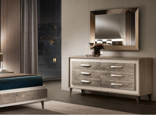 Dressoir kast spiegel design meubels meubels garderobe 2-delige set arredoclassic