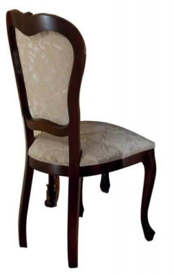 Ontwerperstoel Luxe fauteuil Gestoffeerde stoelen 1x fauteuil Woon eetkamer Textiel