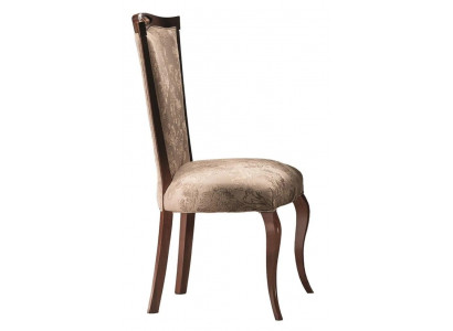 Ontwerper stoel luxe gestoffeerde fauteuil stoelen 1x fauteuil woon eetkamer textiel