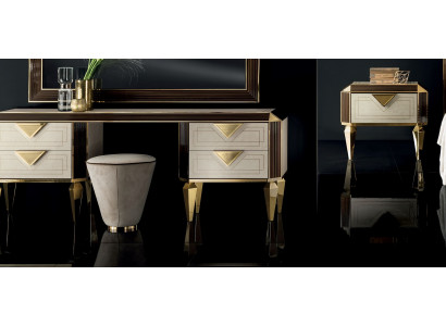 Pouf Voetenbankje Rond Zitkruk Bekleed Krukje Zitkruk Edele arredoclassic Nieuw