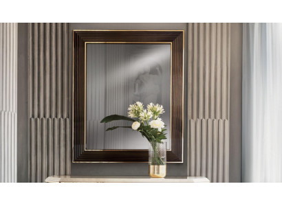 Muurspiegel houten frame spiegel meubels arredoclassic 100x120cm houten frame muur