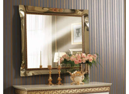 Spiegel Wandspiegel Barock Rokoko Dielen Wohnzimmer Bad Holz Glas Design Spiegel Wandspiegel Barok Rococo Gang Woonkamer Bad Hout Glas Design
