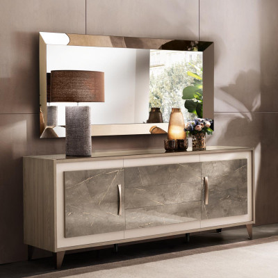 Wandspiegel Houten Frame Gouden Spiegel Wandspiegel Hangspiegel Woonkamer Nieuw