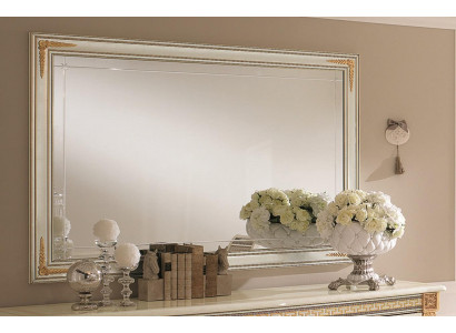 Klassieke designer spiegel Wandspiegel Barok Rococo 175x114cm houten frame Nieuw