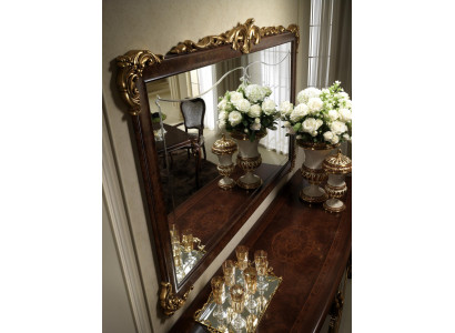 Klassieke wandspiegel met houten frame, spiegels meubels Nieuw 165x114 glas design frame