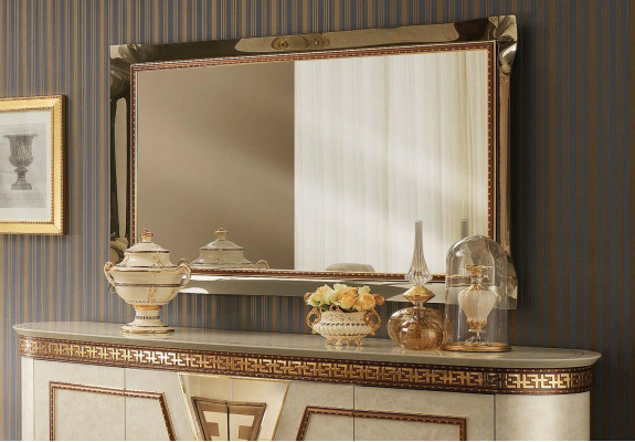 Spiegel Wandspiegel Flurspiegel Bad Flur Holz Wand Dekoration Spieglein Barock  Spiegel Wandspiegel Gangspiegel Badgang Houten Muurdecoratie Spiegeltje Barok
