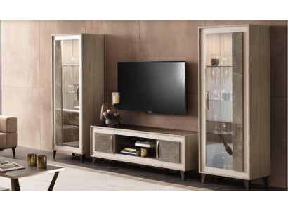 Dressoir Luxe etalage Vitrine Kast Glas Moderne Stijl Italiaans