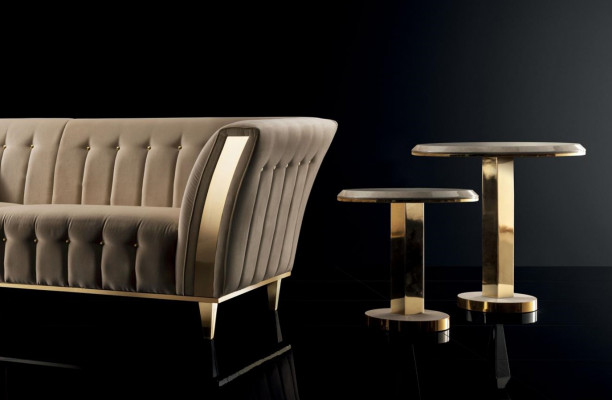 Ronde bijzettafel salontafel bank woonkamer design tafels rond meubels
