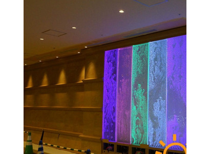 Wandpaneel LED waterwand waterwanden Modern Water Bellen Decoratieve wand