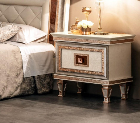 Ontwerp nachtkastje console bijzettafel slaapkamer luxe console tafels Italië